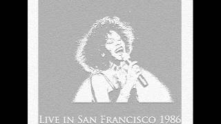 13 Whitney Houston  I Wanna Dance With Somebody Live in San Francisco 1986 [upl. by Ybrek511]