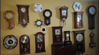 My clock collection 43 8th of August 2022 [upl. by Allard]