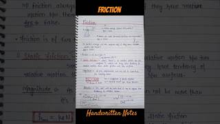 FRICTION  NEWTON LAWS OF MOTION  PHYSICS  CLASS 11  NEET  JEE  CBSE  NCERT [upl. by Yim]