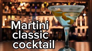 Martini classic cocktail recipe [upl. by Hazen944]