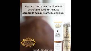 HUILE CORPS ÉCLAIRCISSANTE BIO🪔 skincaregoalbabyskincareproductsbabyskincare [upl. by Aenotna]