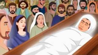 Jesus Raising The Widows Son Animation Video [upl. by Anitan]