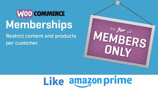 WooCommerce Membership How To Make A Membership Website with WordPress  WooCommerce [upl. by Casimire]