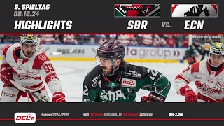 Game Highlights Spieltag 9 Starbulls Rosenheim vs EC Bad Nauheim [upl. by Naillil604]