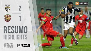 Highlights  Resumo Portimonense 21 Marítimo Liga 2223 21 [upl. by Wahlstrom]