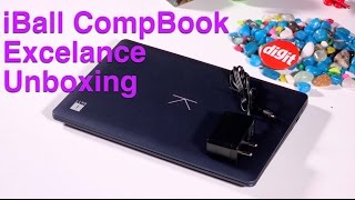 Hindi  हिन्दी iBall CompBook Excelance Unboxing in Hindi [upl. by Nirual580]