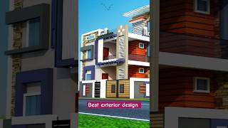 Best house exterior design  home design  shorts youtubeshorts reels [upl. by Okihsoy]