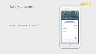 09 SOMFY TaHoma Switch  How to create your own scheduled scene [upl. by Galang]