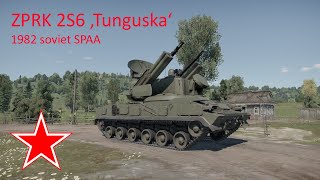 ZPRK 2S6 Tunguska edit War Thunder [upl. by Eyram]