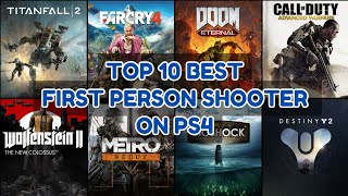 Top 10 Best FPS Games On PS4  2024 [upl. by Malda]