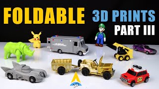 AMAZING 3D Printed Foldable Things [upl. by Aryamoy]