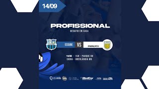 CAMPEONATO MINEIRO SEGUNDA DIVISÃO  ESSUBE VS PARACATU [upl. by Dorren]