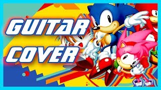 Sonic Mania  Blue Sphere Bonus Stage  Guitar Cover but it gets faster and faster [upl. by Zevahc]