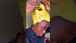 TURBAN TUTORIAL 28 turbantutorial turbanstyle subscribemychannel newturban viralshorts [upl. by Olram849]