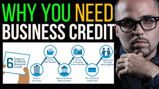 6 EASY STEPS to BUILD BUSINESS CREDIT FAST [upl. by Darrin]