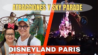 Atracciones y Sky Parade Disneyland París 2 [upl. by Adnalay]