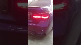 BMW 320i stage 2 valvetronic exhaust sound pt2 [upl. by Airelav]