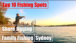 Top 10 Fishing Spots  Blues Point  Shore Jigging Sydney [upl. by Abad]