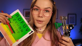 ASMR Cranial Nerve Exam Hearing Test amp Eye Exam RP Medical RP Combo Mix [upl. by Crowley]