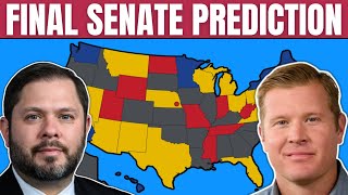 FINAL 2024 Senate Prediction [upl. by Nilahs]