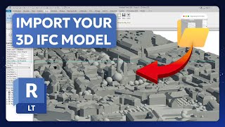 🏞️ Revit  Importer un Modèle 3D IFC dans Revit RVT  Tutoriel [upl. by Akalam202]