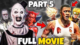 FRANKLIN amp AVENGERS VS SERBIAN DANCING LADY IN GTA 5FULL MOVIEEP5SHINCHAN KRATOS GOKU amp NARUTO [upl. by Rina]