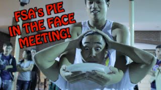 FSAs Pie in the Face Meeting [upl. by Aerdnael]