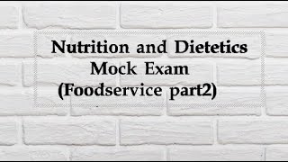 Nutrition and Dietetics Board Exam Selfreview [upl. by Ayet]