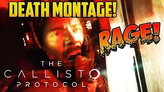 TRY NOT TO LAUGH The Callisto Protocol Death Rage Montage [upl. by Korey]