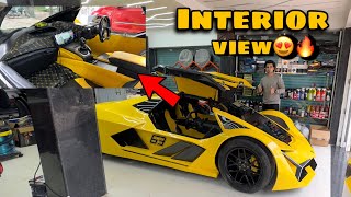 Review of interior and exterior of Lamborghini terzo🔥😱 [upl. by Niliram513]