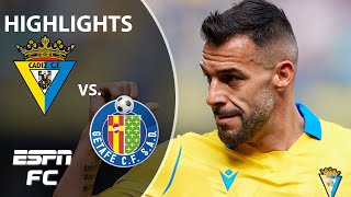 Alvaro Negredo rescues point for Cadiz vs Getafe with excellent equalizer  LaLiga Highlights [upl. by Dnallor]