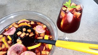 SANGRIA RICETTA ORIGINALE [upl. by Ahsinnod]