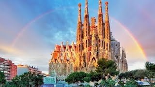 Inside look Sagrada familias breathtaking beauty [upl. by Atteinotna120]