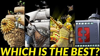 Ranking The 4 NEW OPTC Ships One Piece Treasure Cruise [upl. by Atyekram]