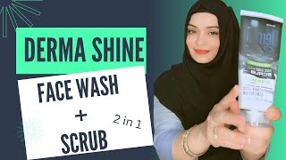 Derma Shine Charcoal Face Wash Review Best Face Wash For Oily Skin  My Skin Care [upl. by Holzman]