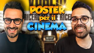 Come si realizza un POSTER per un FILM  Dario Moccia ft Federico Mauro [upl. by Botzow]