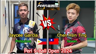 Jaycee Garcia vs Chen Hsin Ting  9Ball Peri Open 2024  Race To 9 [upl. by Lyle69]