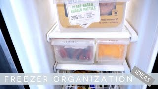 Freezer Organization Ideas  Judi the Organizer [upl. by Ecirtnuahs]