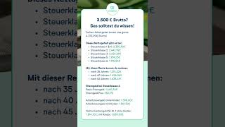 3500€ BRUTTO  DAS solltest du WISSEN [upl. by Rowen314]