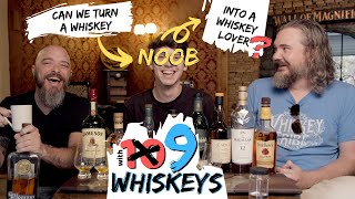 a NOOB tastes the Top 10 Whiskeys For Beginners [upl. by Hild322]