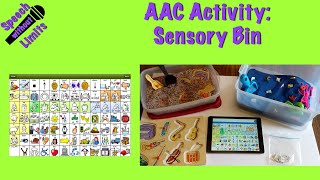 AAC Activity Sensory Bin [upl. by Pretrice]