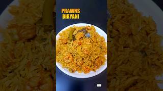 Easy Prawns Biryani Recipe for Home Cooks  Easy Biryani Recipe  Kolambi Bhaat Prawn Pulao shorts [upl. by Oruhtra544]