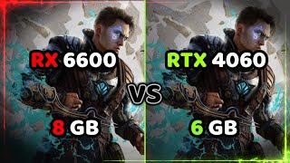 RX 6600 vs RTX 4060  Test in Top 10 Games  2023 [upl. by Forta413]