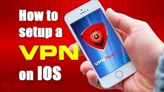 How to setup VPN on IOS  iPhone iPad IPod Touch  L2TP  IPSec [upl. by Karlie]