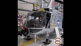 Take a Look at the HH43 Huskie Intermeshing Rotors Helicopter helicopter history shorts [upl. by Ayahc782]