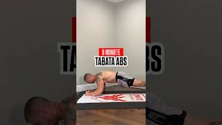 8 Minute Tabata ABS Workout  No equipment coreworkout abworkout [upl. by Nairim354]