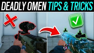 The BEST Tips amp Tricks for Deadly Omen Rainbow Six Siege [upl. by Yluj]