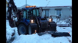 Huddig 1260B With Drivex Folding Plow [upl. by Agnola]