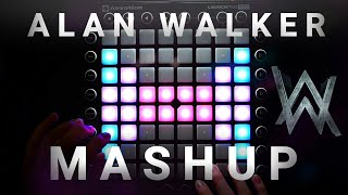 Alan Walker Mashup  Launchpad Cover Faded x SMTS x Alone x Tired UniPad Project File [upl. by Sallad]