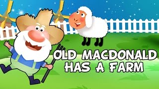 Old MacDonald Had A Farm lyrics  Kids SongsSongs for children Nursery Rhymes [upl. by Vina]